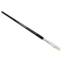 Pincel universal, preto, cerdas de porco, cor branca 8