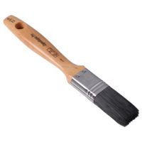 Pincel plano 4 estrelas, fibras Krex pretas 25 mm