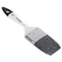 Escova plana universal II star, cabelo sintético preto 51mm