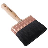 Pincel 3 estrelas, pelo preto misto 3X12 cm