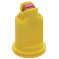 Bico de jato duplo CVI TWIN 110° 02 cerâmica amarelo Albuz