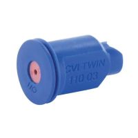 Bico de jato duplo CVI TWIN 110° 03 cerâmica azul Albuz