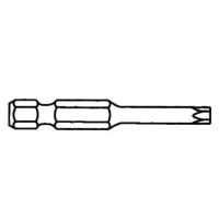 Ponta 1/4 Torx p/maq.Pneum. T30 50mm Jonnesway D150T30A