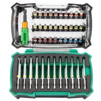 Jogo de 53 bits de 1/4" (cores) Jonnesway DBT53A