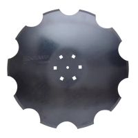 Disco de charrua dentado 510x5 Optimer