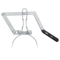 LEVIER SMERALDO-RIV151 VANNE LAITON/ACIER 4'/5'/6'