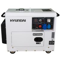 Gerador Diesel Monofásico Hyundai DHY6000SE