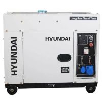 Gerador Diesel de Apoio Solar Hyundai DHY8600SE-LRS