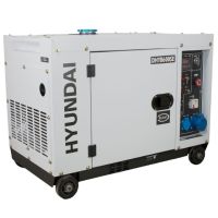Gerador Diesel Monofásico Hyundai DHY8600SE