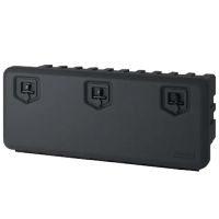 Caixa de ferramentas 522x1250x500mm, capacidade de 190L, plástico preto, Welvet 81009 da Daken
