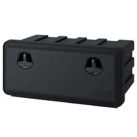 Caixa de ferramentas 350x750x450 mm, 74,5l de capacidade, plástico preto, Apenas 81106 da Daken