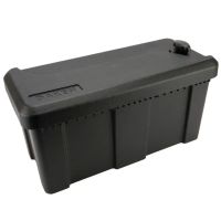 Caixa de ferramentas 250x550x295 mm, 23l de capacidade, polipropileno preto, Boxxser 55 4x4 by Daken