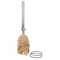 Válvula flangeada 6" com cilindro hidráulico