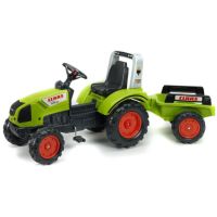 Trator com reboque Claas