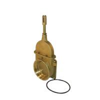 Válvula 4" flange-rosca