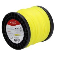 Fio de corte, Ø3,3mm x 46m, redonda, amarela,
