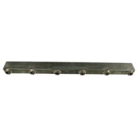 Barra com 6 furos para casquilho 990 mm