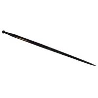 Dente de carregador, reto Ø36x600mm, porca M22x1.5mm, sección doble T, extremidade apontada, vermelho, SHW