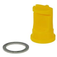 Bico defletor FT 140° 02 plástico amarelo Lechler