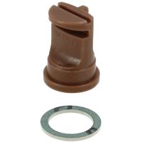 Bico defletor FT 140° 05 plástico castanho Lechler