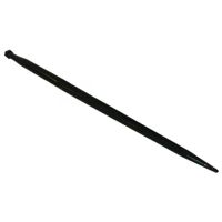 Dente de carregador, reto Ø35x900mm, porca M22x1.5mm, seção estela, extremidade apontada, azul, FST