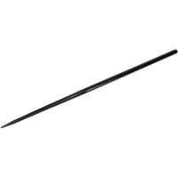 Dente de carregador, reto Ø35x1400mm, furado para cavilha Ø12.9mm, secção dupla-T, extremidade apontada, preto, BPT