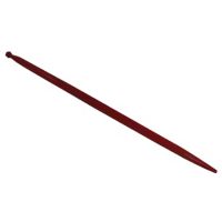 Dente de carregador, reto Ø44x1400mm, porca M28x1.5mm, secção quadrada, extremidade apontada, vermelho, SHW