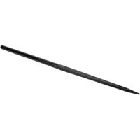 Dente de carregador, reto Ø42x1400mm, furado para cavilha Ø12.9mm, secção dupla-T, extremidade apontada, preto, BPT