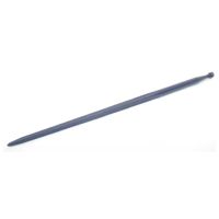 Dente de carregador, reto Ø35x1100mm, porca M20x1.5mm, seção estela, extremidade apontada, azul, FST