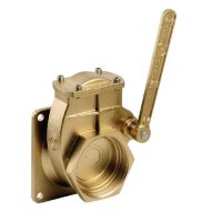 Válvula de gaveta com alavanca flange simples 6"
