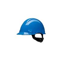 Capacete de segurança G3001 com botão rotativo azul