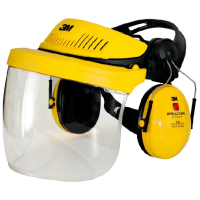 Conjunto de proteção facial e auditiva G500