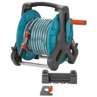 Enrolador de mangueiras de fixar na parede 20 m 1/2"