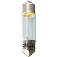 Lâmpada Festoon tubo convencional T8.2x31 24V 3W SV8.5 branco Safra