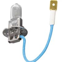 Lâmpada tubo halógeno H3 48V 45W PK22s branco Safra