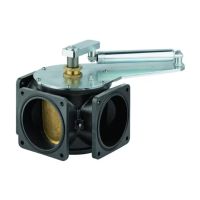 Válvula de 3 vias 4" + cilindro HD MZ