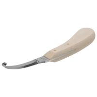 Faca para cascos de um gume, direita, pequena