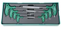 Jogo 8 chaves torx duplas temperproof Jonnesway H10MT08SP