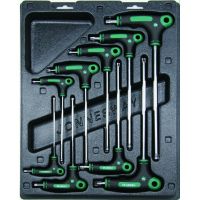 Jogo c/9 chaves torx duplas de punho Jonnesway H20MT09S