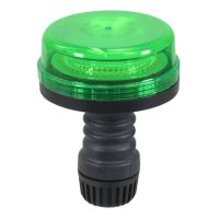 LED Rotativo (Verde), CISPR 25: Class 3, Ficha Flexivel, 12-24V