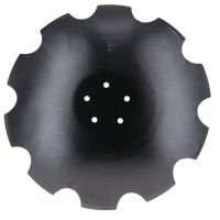 Disco rígido dentado 610x5 mm, 5 furos