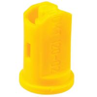 Bico antideriva de injeção de ar de duplo leque IDKT 120° 020 plástico amarelo, Lechler