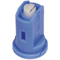 Bico antideriva de injeção de ar de duplo leque IDKT 120° 030, cerâmico, azul, Lechler