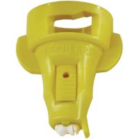 Bico de jato plano duplo IDTA 120° 02 cerâmica amarelo Lechler