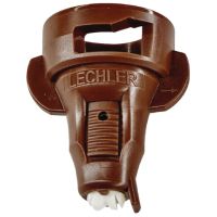 Bico de jato plano duplo IDTA 120° 05 cerâmica castanho Lechler