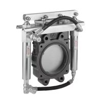 Válvula de faca compacta 4" (hidráulica)