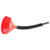 Funil com bico de plástico flexível 200 mm