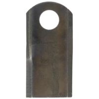 Lâmina da gadanheira esq. 105x47x4 mm orifício com Ø20,50 mm adequada para Kuhn