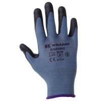 Luvas de trabalho Nylon azul 23,5 cm de comprimento 8/M Protect by