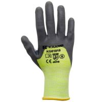 Luvas de trabalho polietileno amarelo 23 cm de comprimento 8/M Protect by